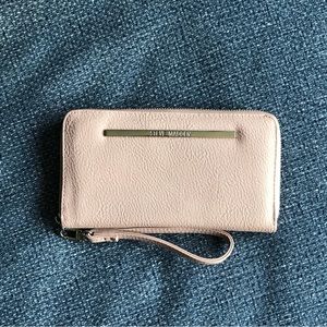 Steve Madden light pink wallet/wristlet